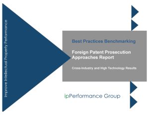 Foreign Patent Prosecution Report