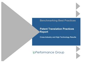 Patent Translation Practices