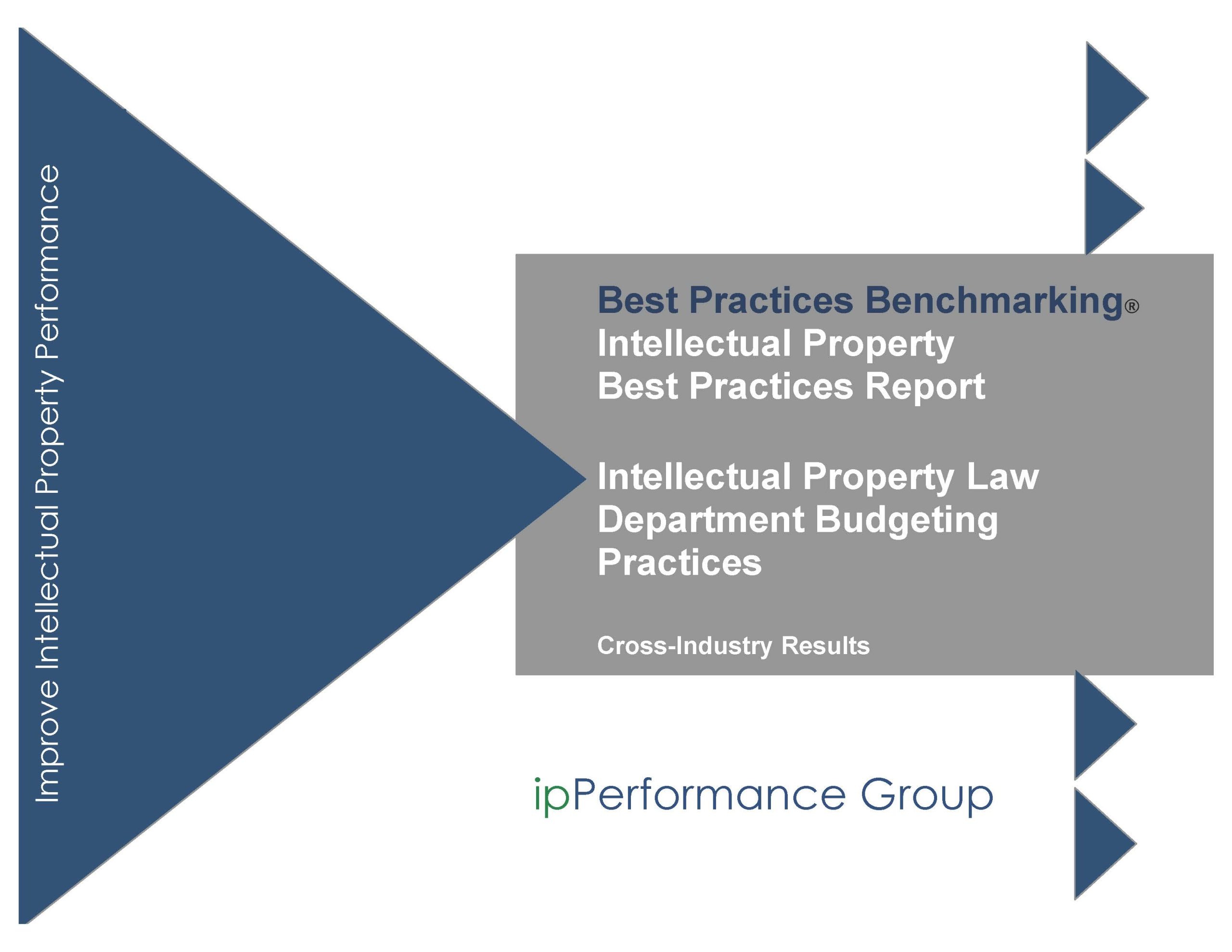 intellectual property law department budgeting practices Report