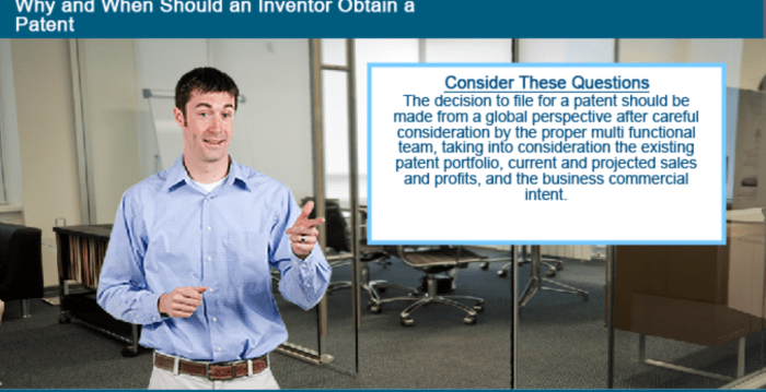Why and When Should an Inventor Obtain a Patent