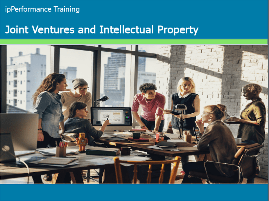 Joint Ventures and Intellectual Property Joint Ventures and Intellectual Property